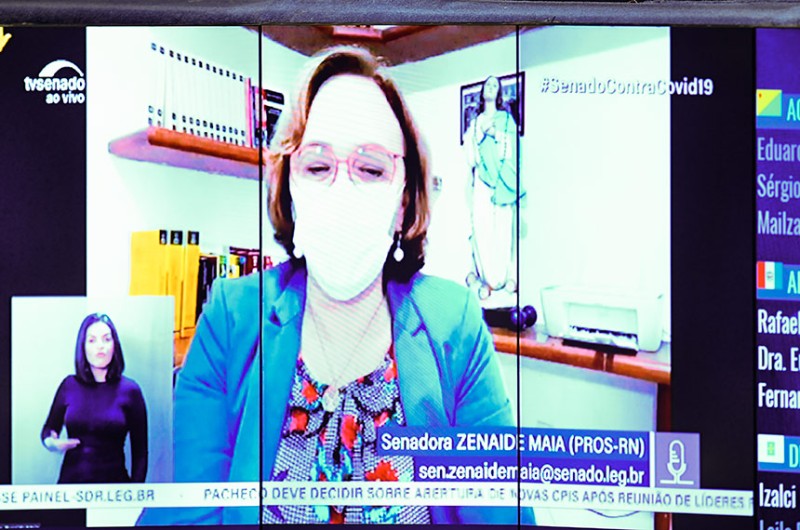 Zenaide Maia lamenta descaso do governo com famílias brasileiras