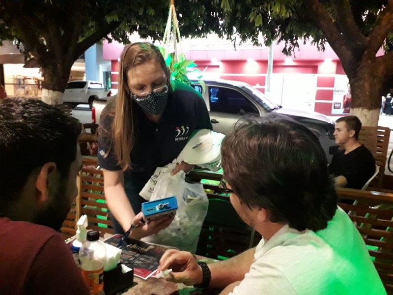 Detran-MT participa de diversas ações educativas em Guarantã do Norte e região