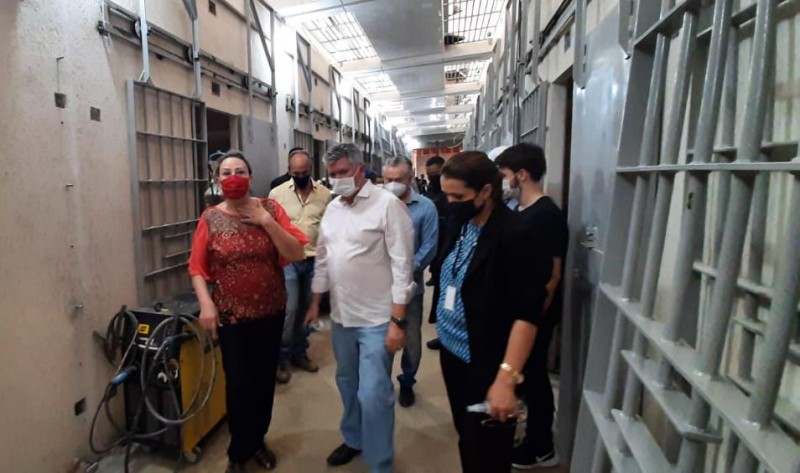 "Minha avaliação de tudo que observei é absolutamente positiva", afirma presidente do TJMT sobre nova estrutura da Penitenciária Central