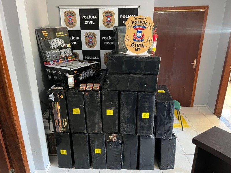 Polícia Civil prende grupo suspeito de vender panelas falsificadas em Tapurah