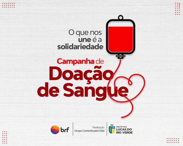 7ª Campanha de doação de sangue acontece neste sábado