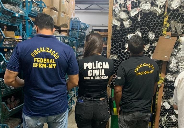 Operação conjunta apreende 29,5 mil metros de cabos e fios de eletricidade adulterados em Sinop