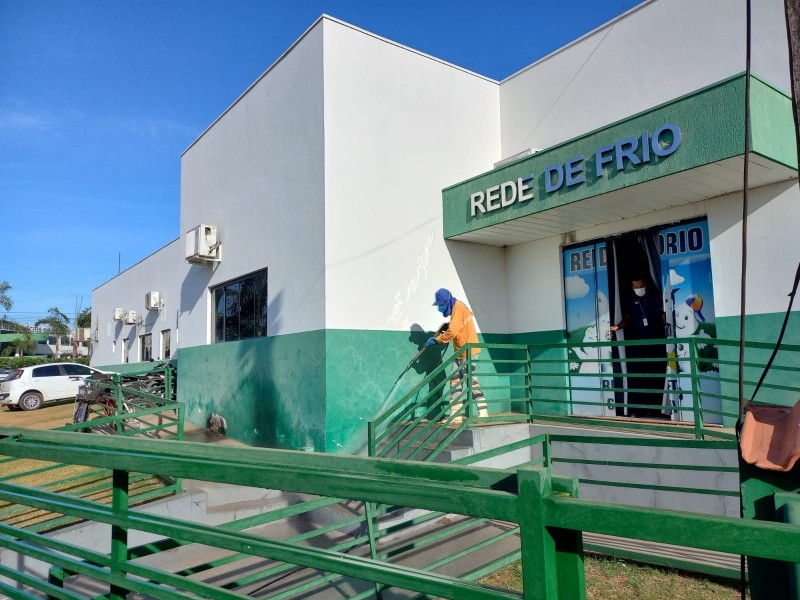 Saae retoma serviço de desinfecção nas unidades de saúde de Lucas do Rio Verde