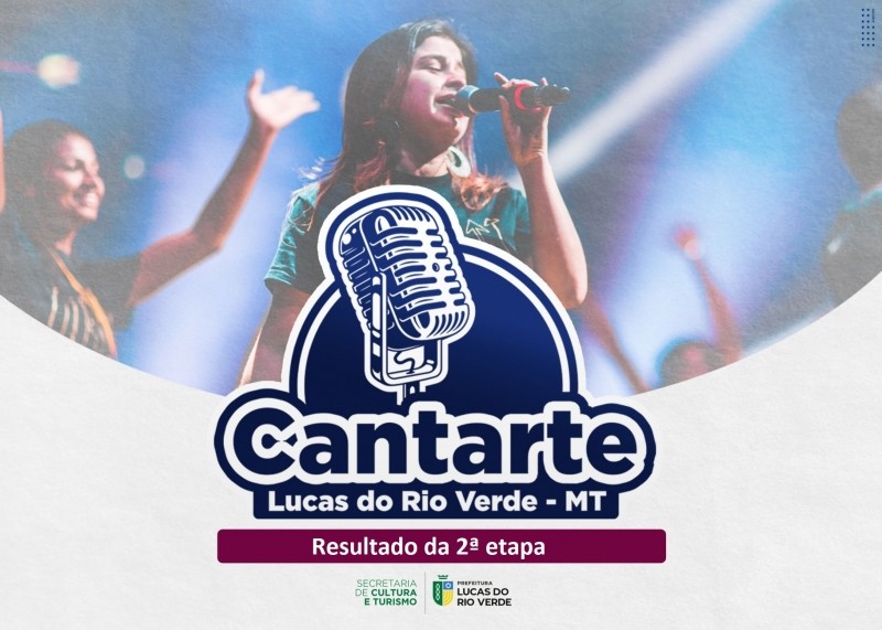 Confira a relação de classificados para a final do Cantarte