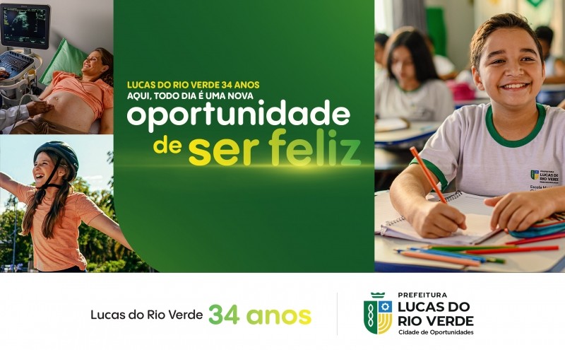 Gestão Miguel Vaz comemora aniversário de Lucas do Rio Verde com entregas de obras