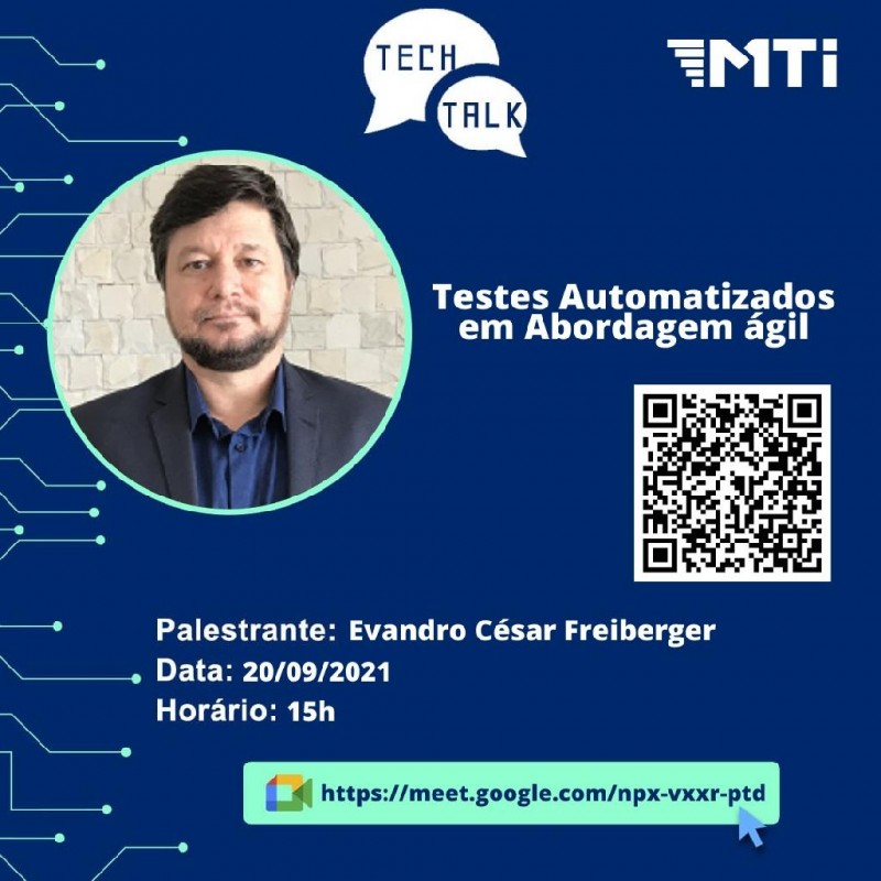 Evento apresenta ‘Testes Automatizados em Abordagem ágil’ na melhoria de soluções tecnológicas
