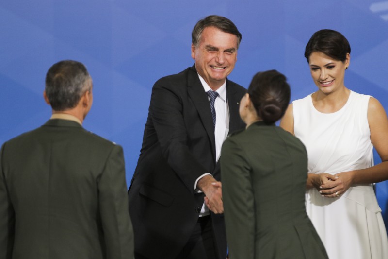 Presidente promove oficiais das Forças Armadas em cerimônia