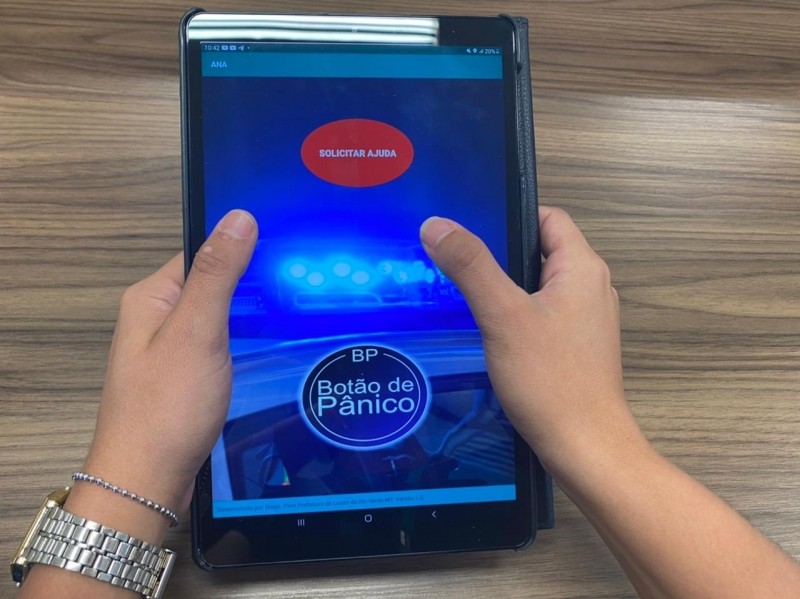 Agosto Lilás: Botão do Pânico auxilia vítimas de violência doméstica