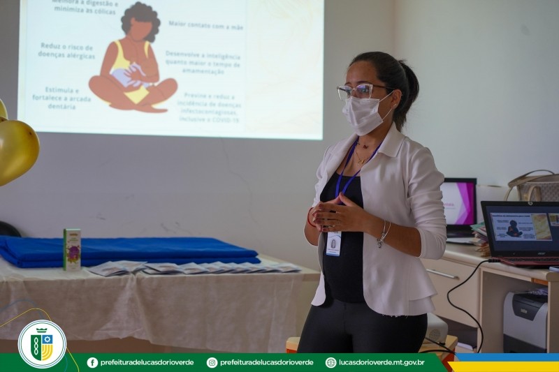 Agosto Dourado: Unidades de Saúde incentivam aleitamento materno