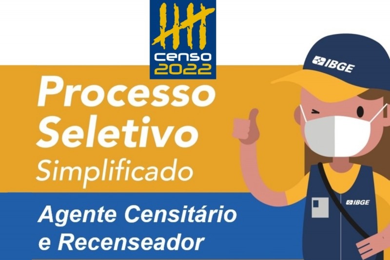 IBGE abre inscrições para recenseador e agente censitário com 25 vagas em Lucas do Rio Verde