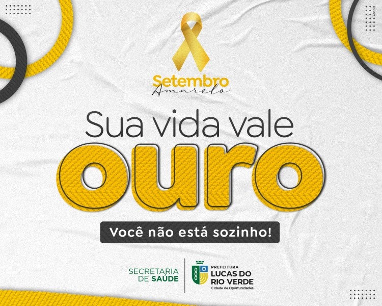 Gestão Miguel Vaz garante acolhimento e prevenção no Setembro Amarelo