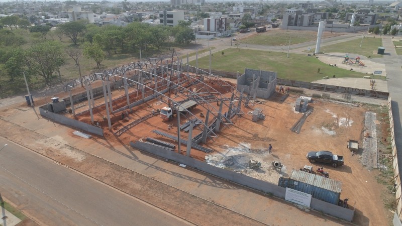 Novo Mercado do Produtor já tem 40% da obra concluída