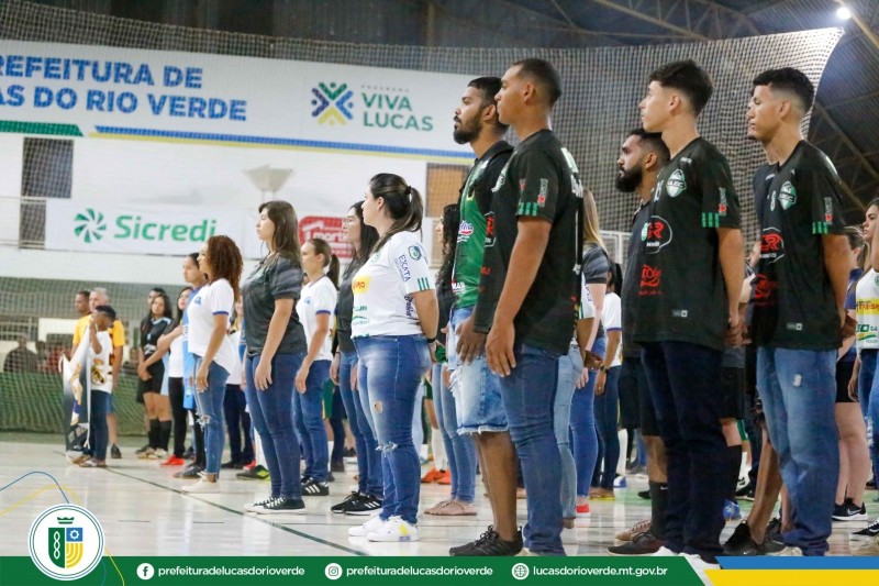 Início dos Jogos Abertos reúne as 7 delegações inscritas