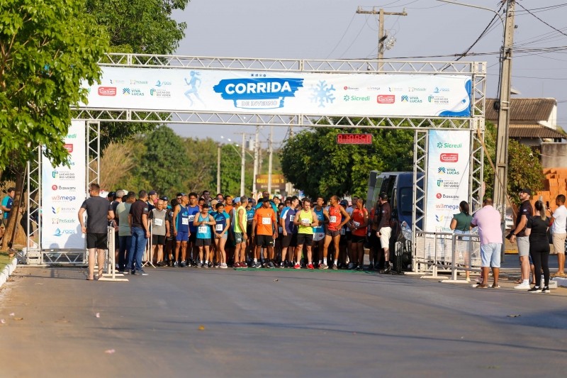 Mais de 150 pessoas completaram os 5 km de percurso da Corrida de Inverno
