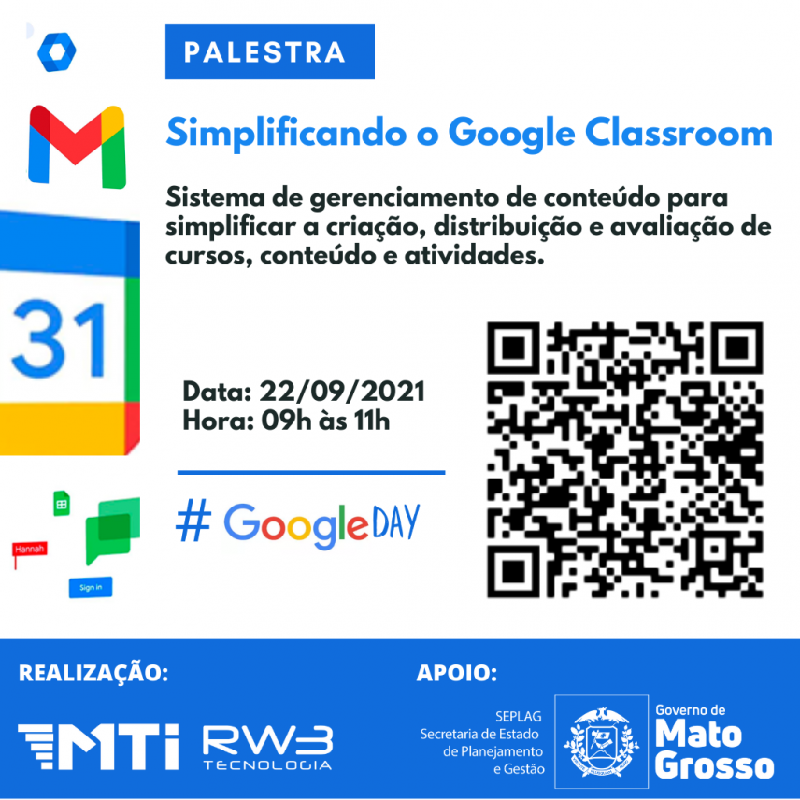 Quarta edição do Google Day apresenta recursos do Google Classroom