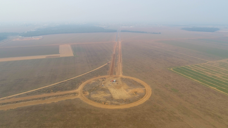 Prefeito Miguel Vaz retoma prolongamento da Avenida Brasil