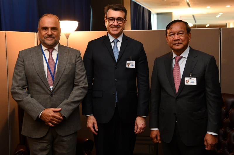Na ONU, chanceler brasileiro se reúne com representantes de 3 países