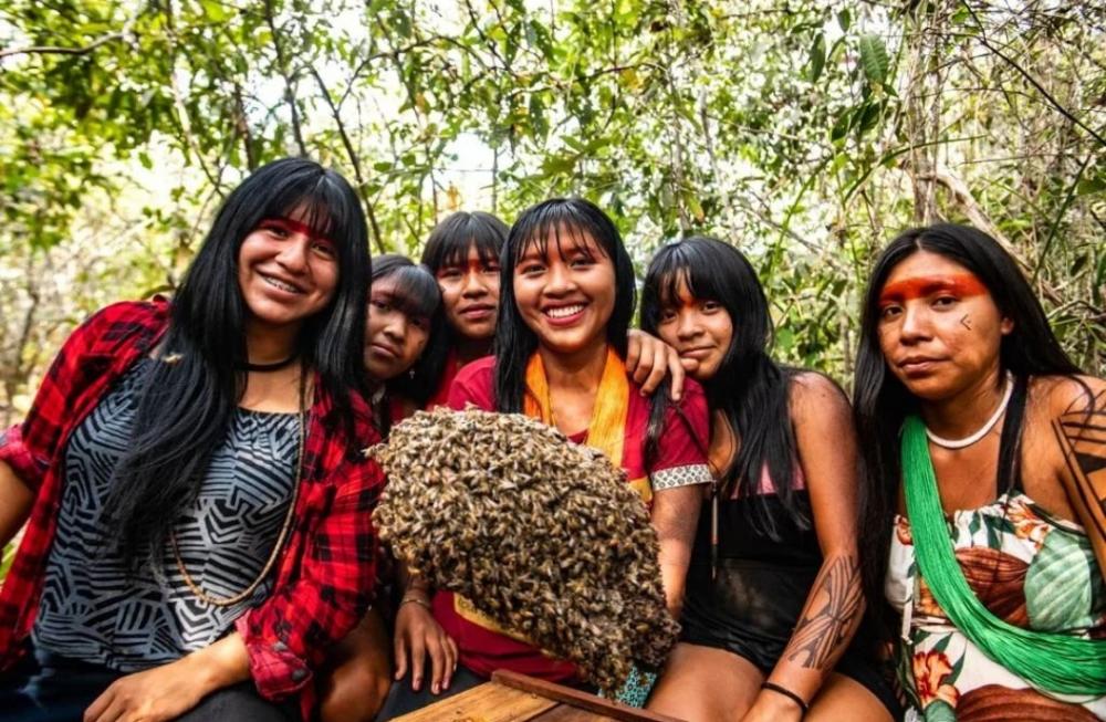 “Mel da Floresta – Xingu” desenvolvido por produtores culturais luverdenses irá abordar apicultura como modelo de renda sustentável em comunidades indígenas