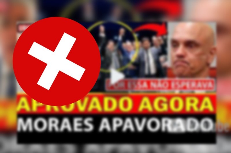 É falso que Senado tenha votado impeachment de ministro do STF em agosto