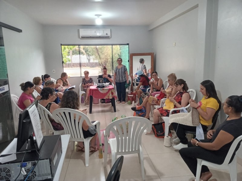 Grupo de crochê do PSF V Pioneiro completa sete anos