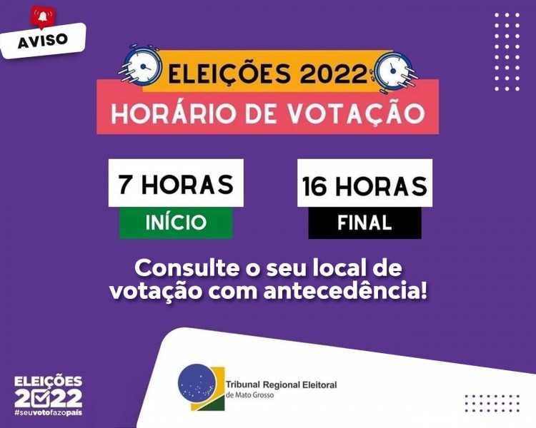 Confira as orientações para votar de forma tranquila e segura nas eleições de domingo (02)