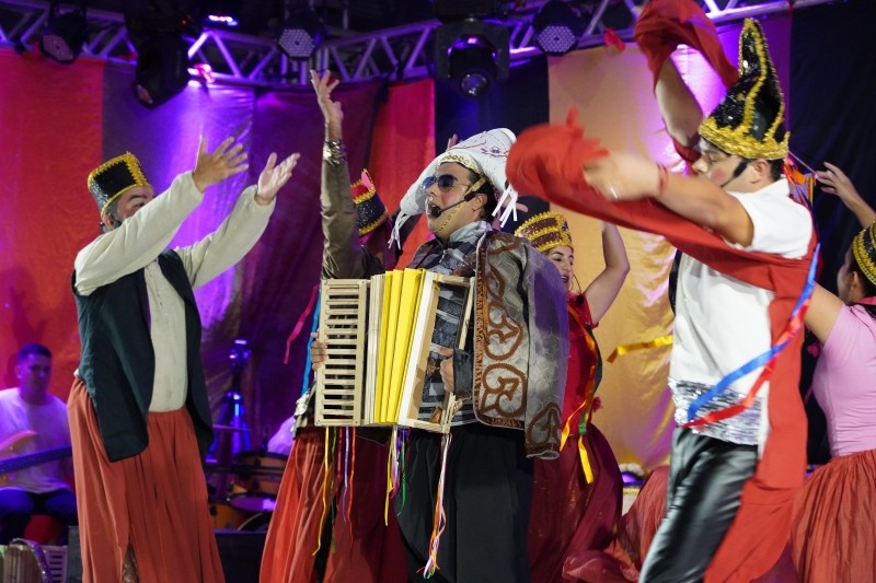 Espetáculo musical em homenagem ao Luiz Gonzaga reuniu famílias luverdenses