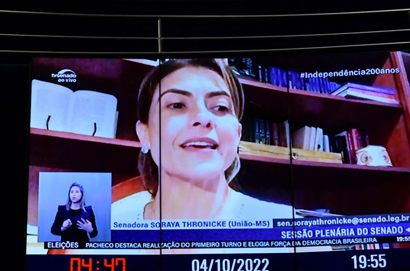 Soraya faz balanço de sua candidatura e agradece confiança dos eleitores