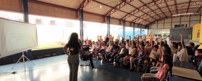 “Pontos turísticos de Lucas do Rio Verde” é tema de palestra na Escola Érico Veríssimo