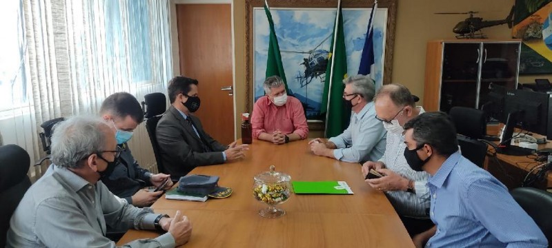 Dirigentes do Sicredi vão a Sesp agradecer empenho no combate ao Novo Cangaço