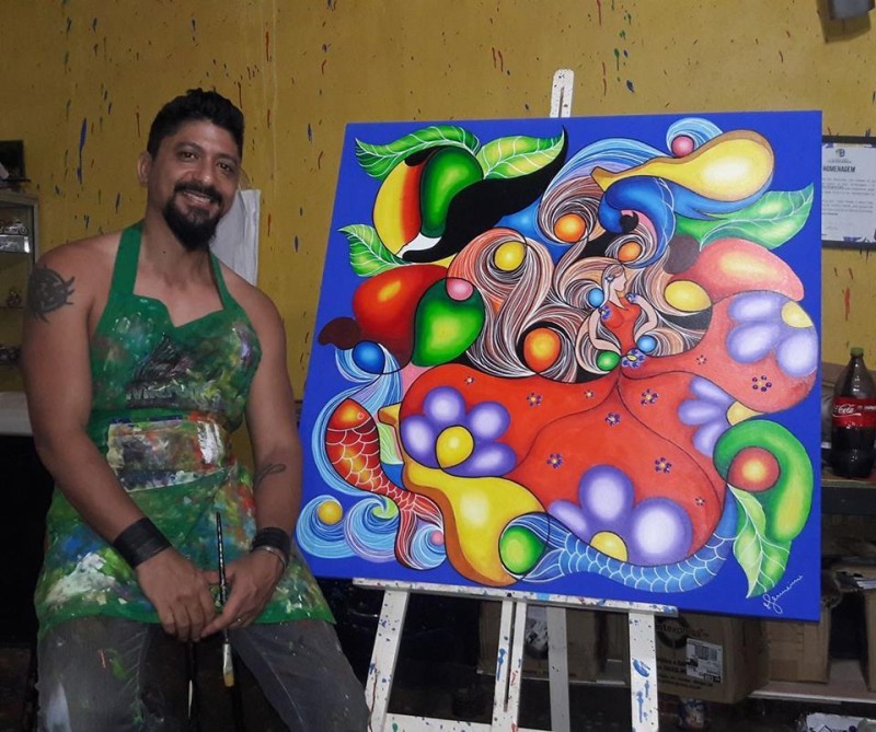Galeria Lava Pés recebe exposição do artista plástico Adriano Figueiredo