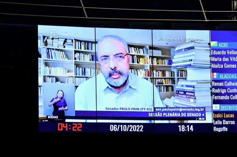 Paim ressalta aprimoramento da democracia no fortalecimento das instituições