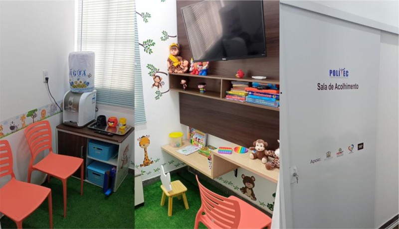IML de Primavera do Leste conta com sala exclusiva para atendimento de crianças e mulheres