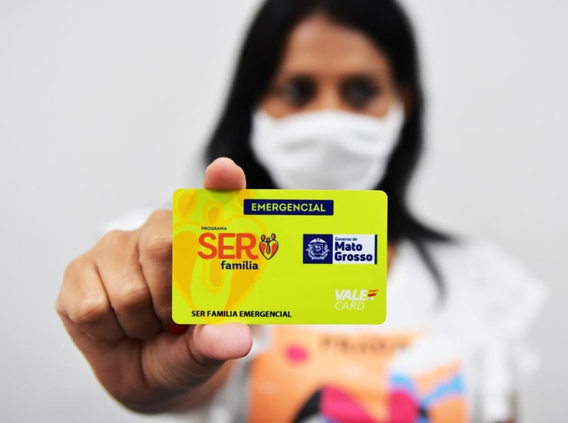 Cartão do programa Ser Família Emergencial será recarregado neste sábado (08)