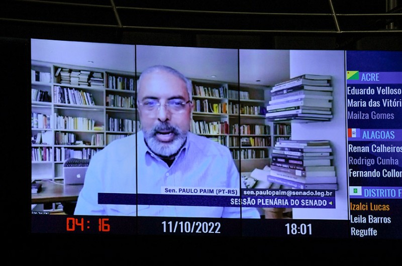 Divulgação de fake news é crime e só serve para desinformar, diz Paim