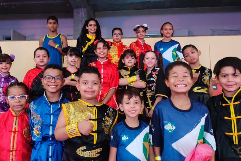 Atletas de Mato Grosso conquistam 104 medalhas no brasileiro de Kung Fu Wushu