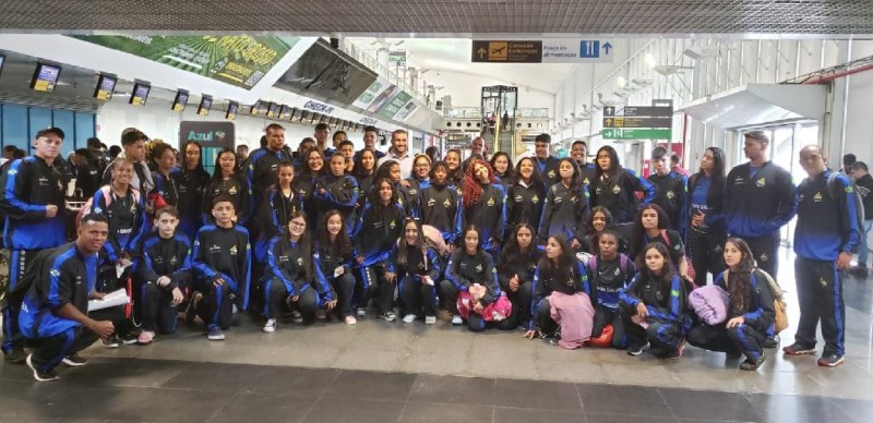 Equipes e atletas campeãs mato-grossenses representam o Estado nos Jogos Escolares Brasileiros