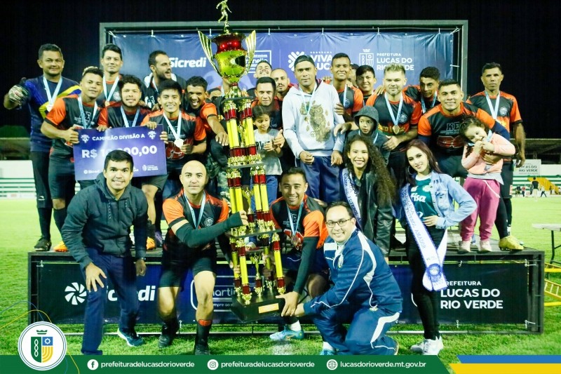 Partidas no Estádio Passo das Emas definiram campeões do torneio de futebol amador