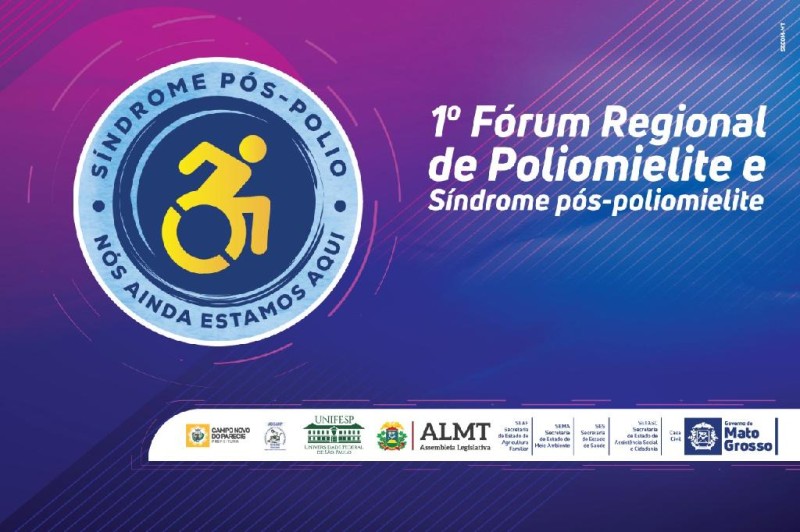 Governo promove 1º Fórum de Poliomielite e Síndrome pós-poliomielite nos dias 4, 5 e 6