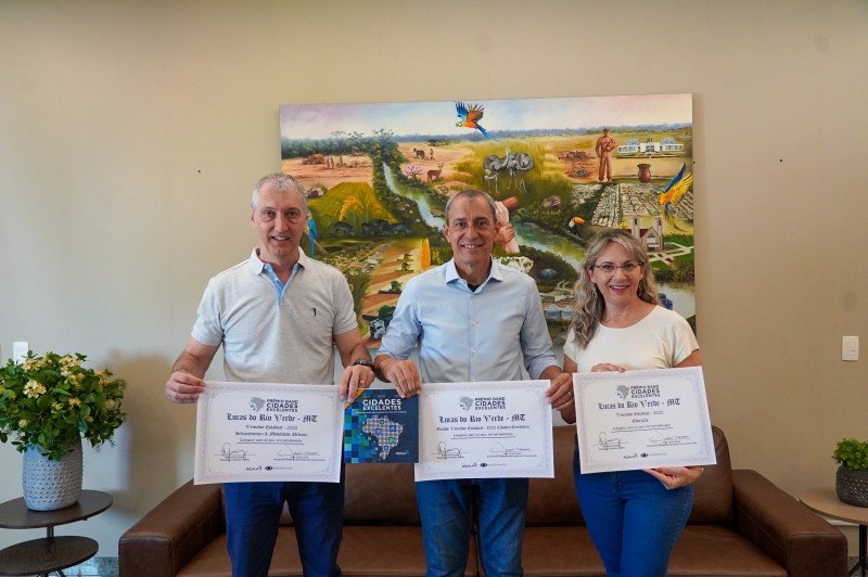 Lucas do Rio Verde é destaque no Cidades Excelentes e ocupa 1º lugar geral no ranking de Mato Grosso