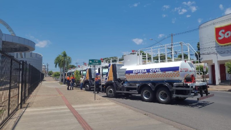 Governo de MT entrega caminhões pipa da Defesa Civil nesta quarta-feira (9)