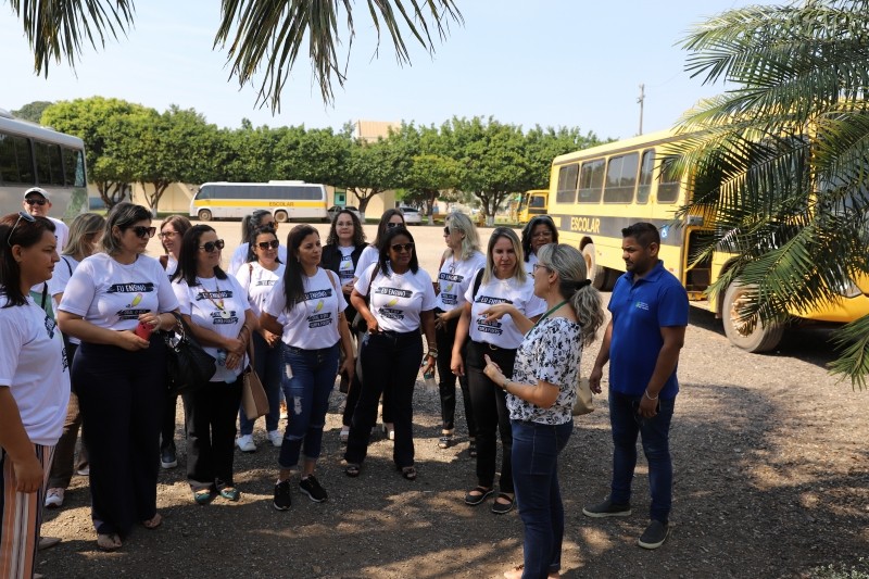 Educação de Lucas do Rio Verde recebe gestores de Sinop