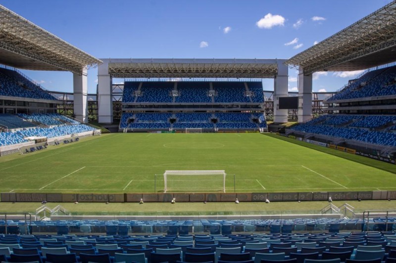 Gramado da Arena Pantanal será totalmente substituído nos próximos dias