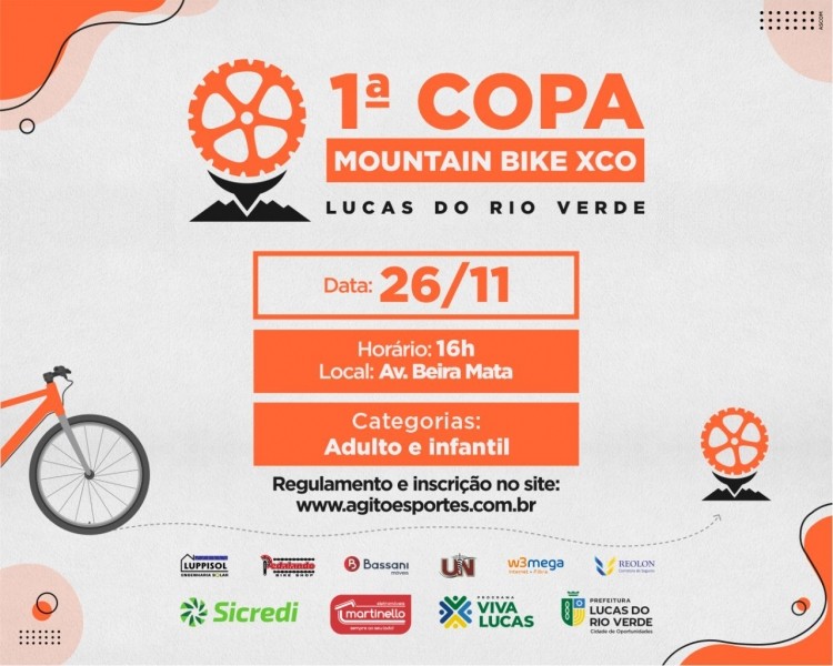 Esporte abre inscrições para primeira edição da Copa Mountain Bike XCO