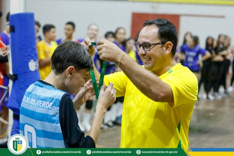 Lucas do Rio Verde é campeã nos Jogos Vale do Verde