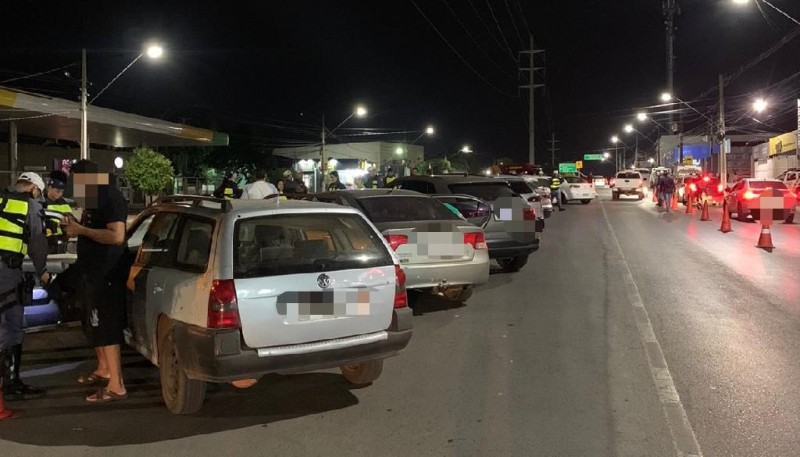 Operação prende seis pessoas por embriaguez ao volante e fiscaliza 166 veículos