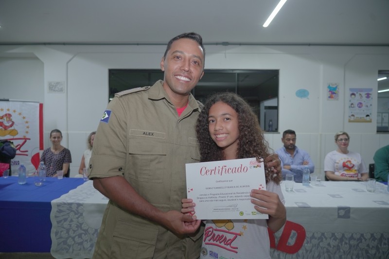 Proerd forma mais 150 alunos na Escola Cora Coralina em Lucas do Rio Verde