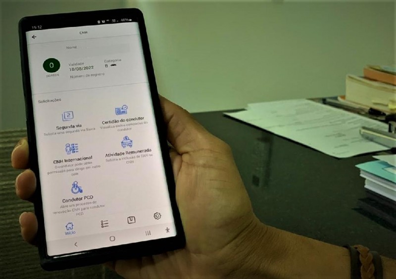 Detran-MT amplia serviços online através do aplicativo MT Cidadão