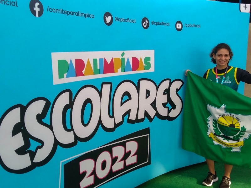 A partir do incentivo do Município, atleta paralímpica conquista medalhas e supera desafios