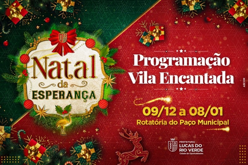 Natal da Esperança de Lucas do Rio Verde começa nesta sexta-feira (09)