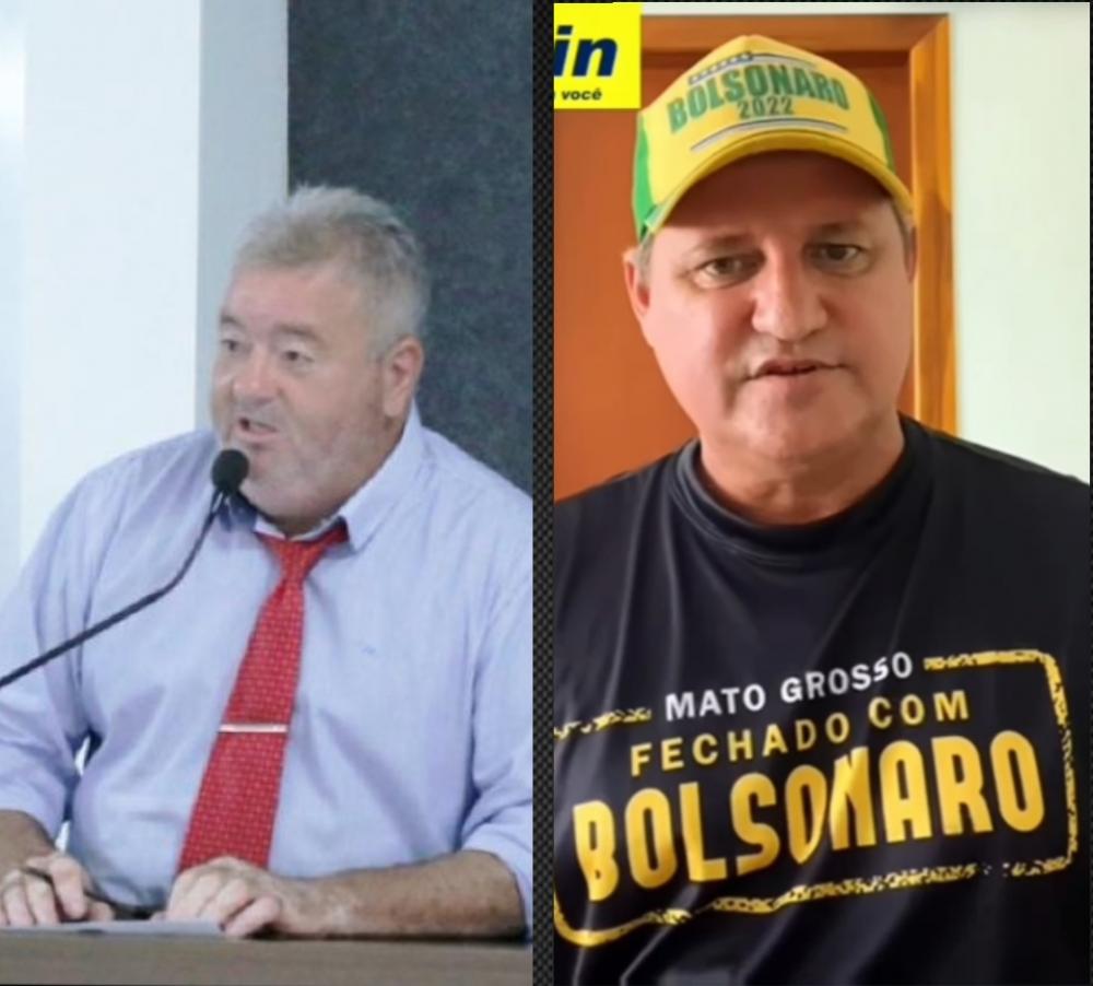 Chapa da esquerda encabeçada por Tuti, e da direita liderada por Marcos Menin, assim será a eleição da mesa diretora da Câmara em Alta Floresta